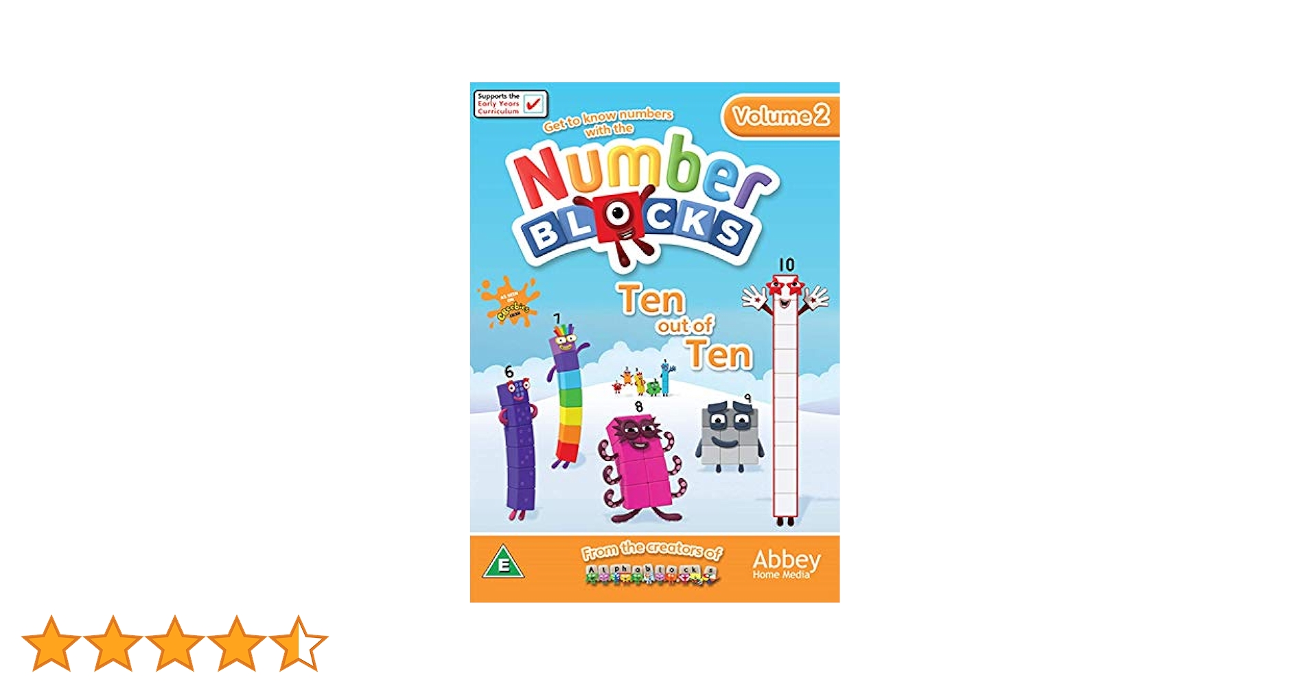 Numberblocks ナンバーブロックス　DVD 2枚セット Number Blocks DVD 2本セット 最新な Numberblocks 2枚セット